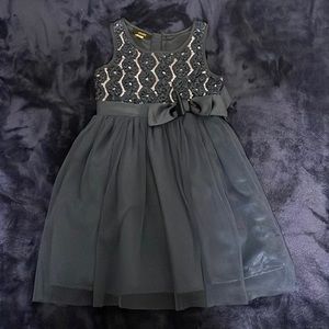 Girls Royal Blue Dress. Size 7